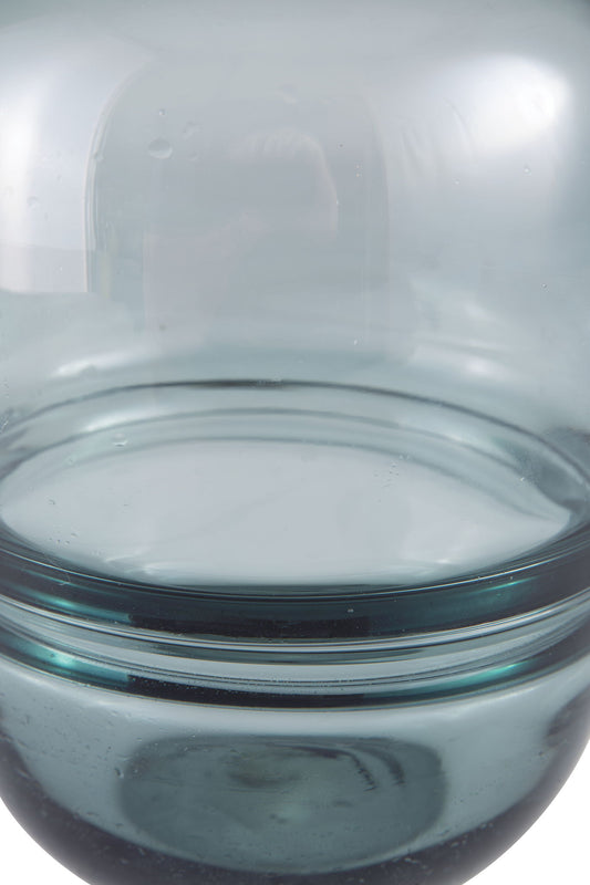 Lemmitt - Teal - Vase - Hornell Furniture Outlet