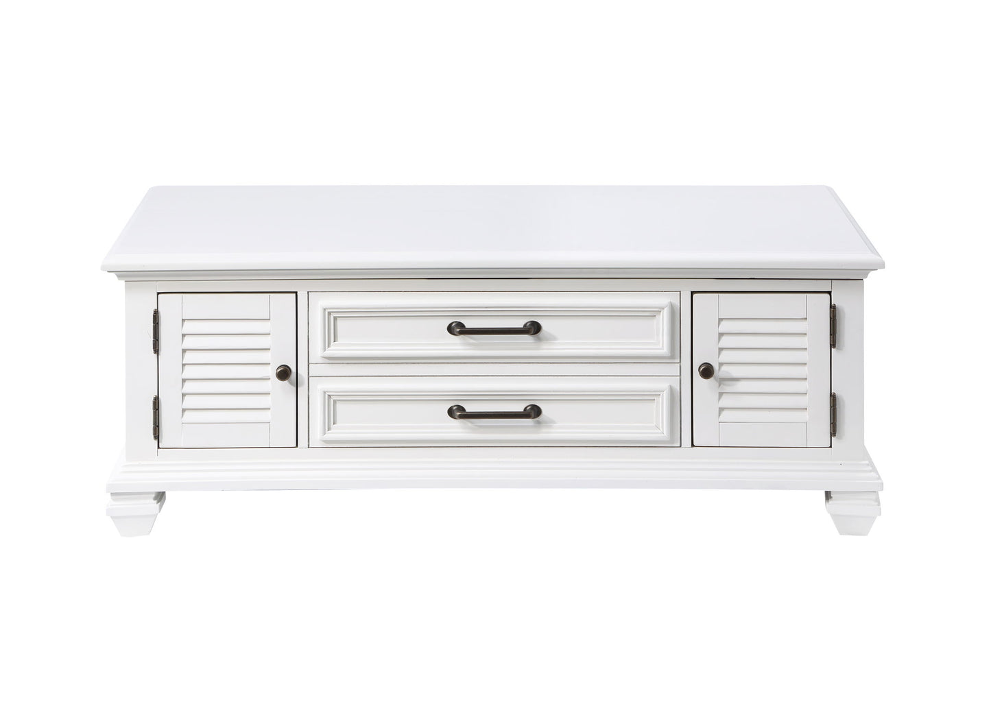 Charlestown - Lift Top Coffee Table - White - Hornell Furniture Outlet
