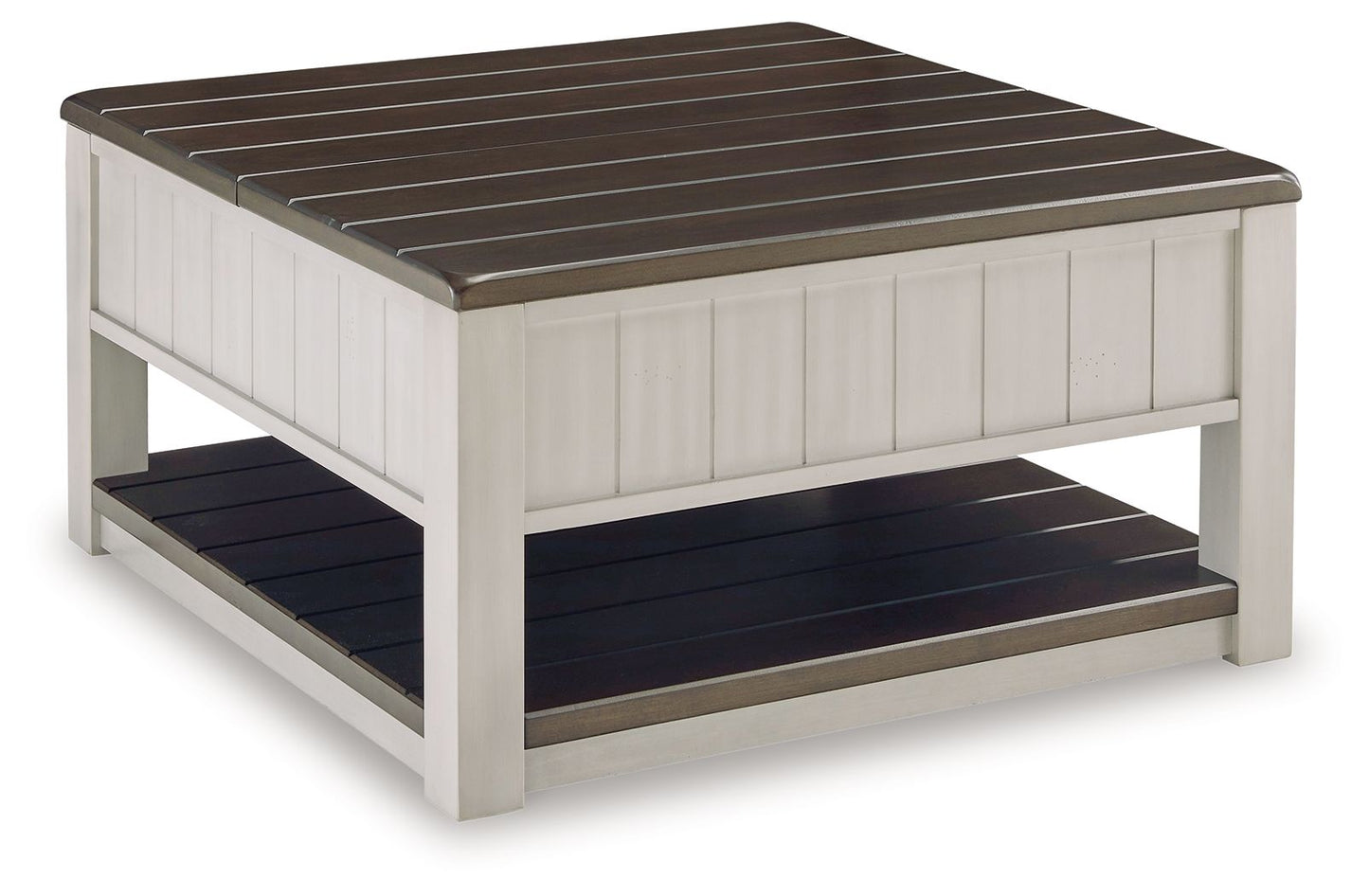Darborn - Gray / Brown - Lift Top Cocktail Table - Hornell Furniture Outlet