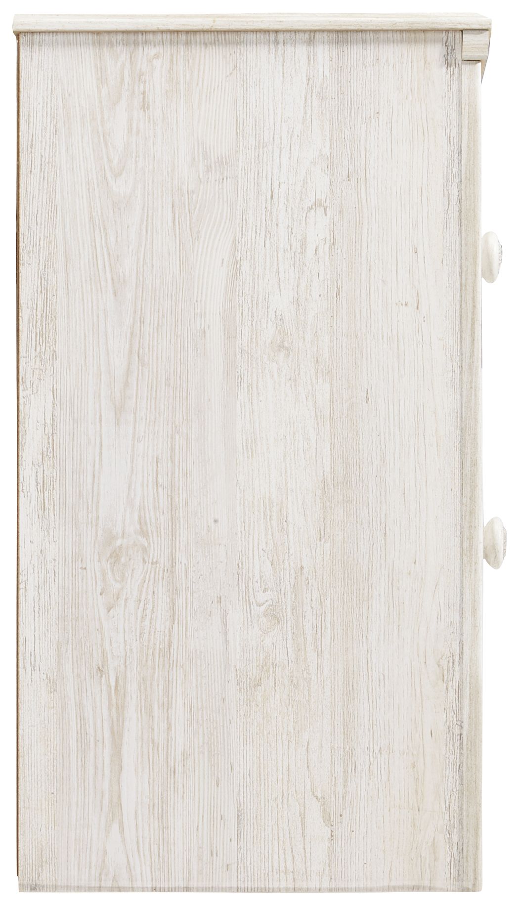 Paxberry - Whitewash - Two Drawer Night Stand - Hornell Furniture Outlet