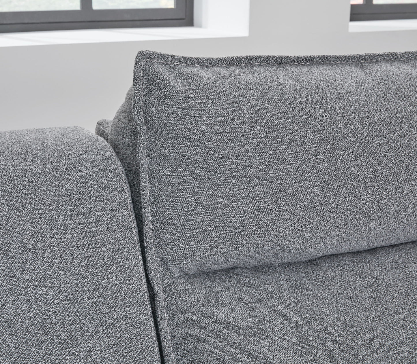 ModMax II - Salt And Pepper - Reclining Sectional - Hornell Furniture Outlet