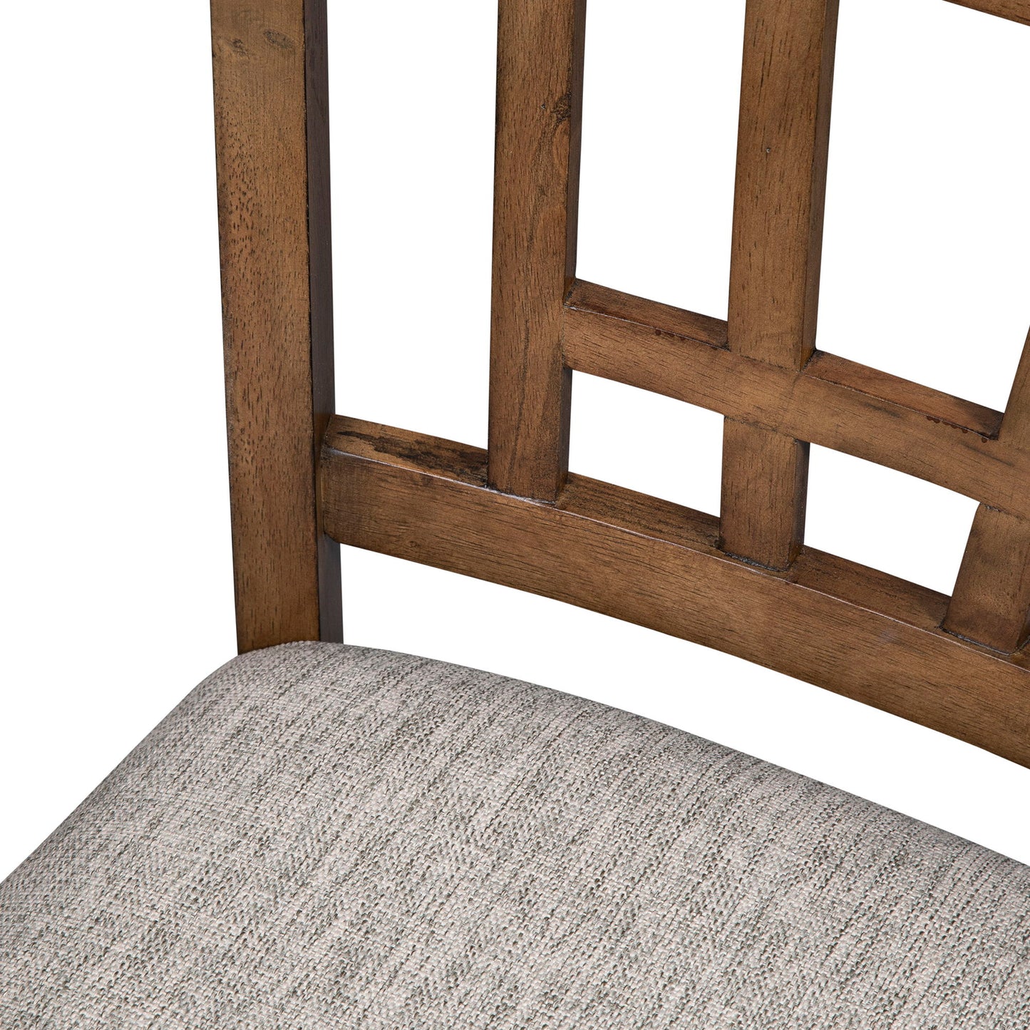 Santa Rosa - Lattice Back Counter Chair - Light Brown - Hornell Furniture Outlet