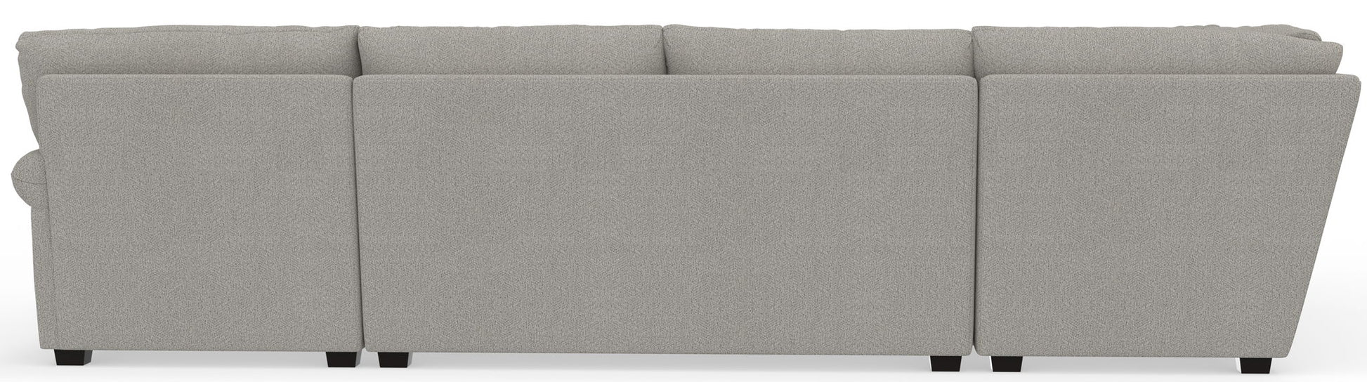 Livingston - Sectional With Comfort Coil Seating, 40" Cocktail Ottoman And Accent Pillows Included - Hornell Furniture Outlet