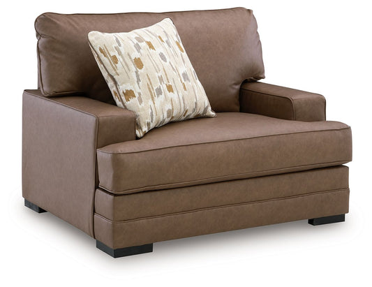 VillaCourt - Caramel - Chair And A Half - Hornell Furniture Outlet