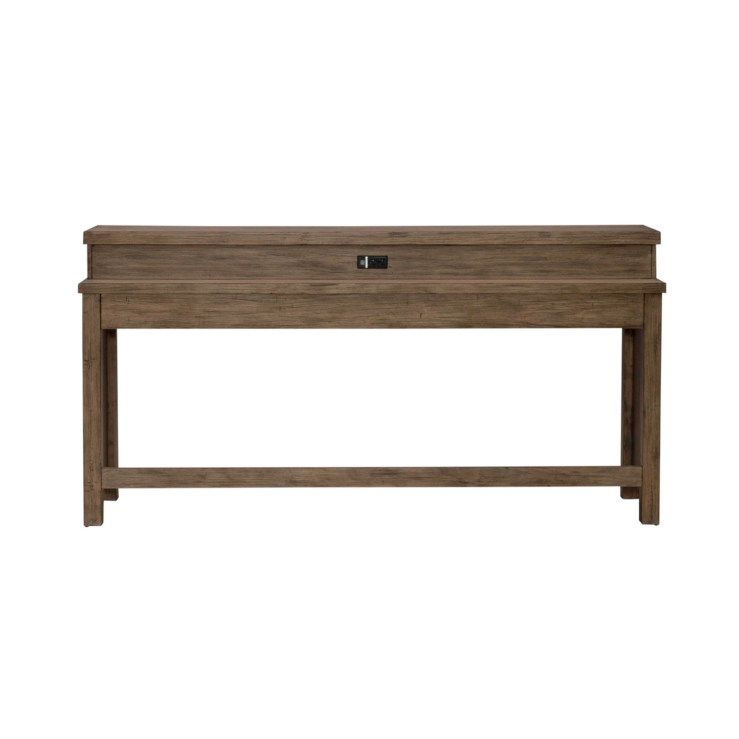 Pinebrook Ridge - Console Bar Table - Light Brown - Hornell Furniture Outlet