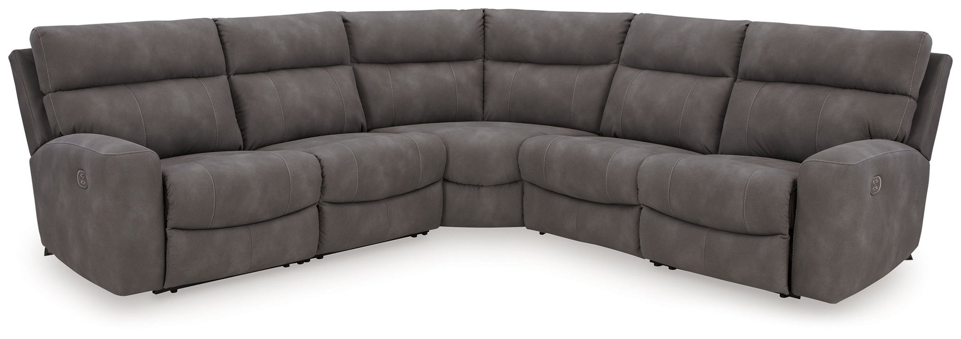 Next - gen Durapella - Power Reclinering Sectional Set - Hornell Furniture Outlet