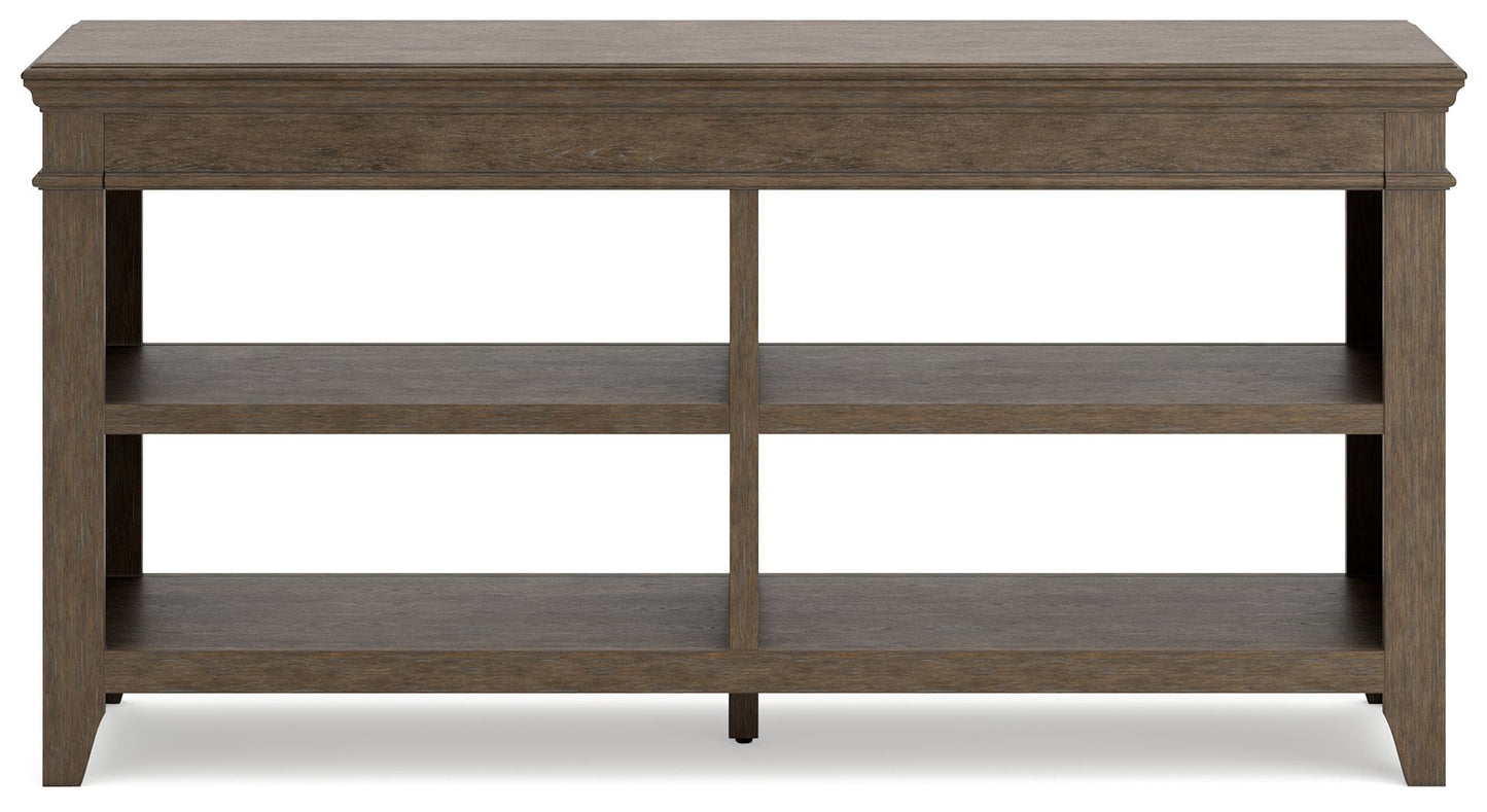 Janismore - Weathered Gray - Credenza - Hornell Furniture Outlet