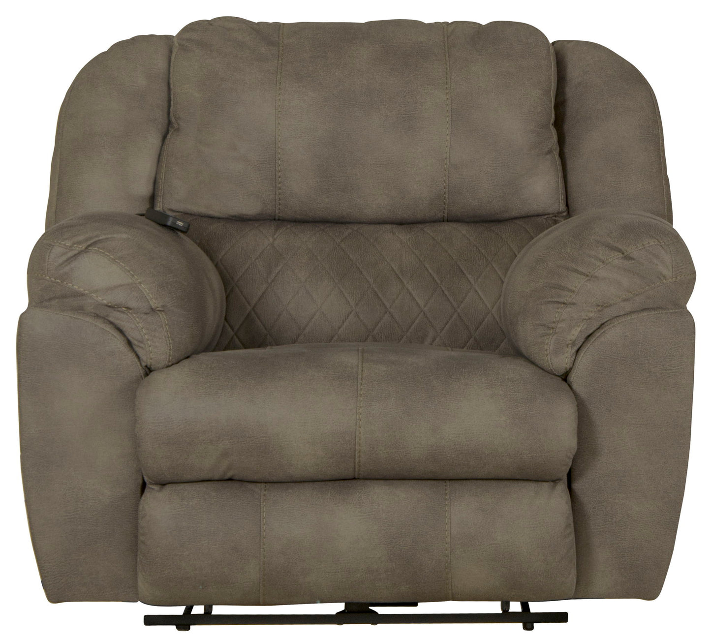 Flynn - Power Lay Flat Recliner With Power Adjustable Headrest & Lumbar And Dual Heat & Massage - Fig - Hornell Furniture Outlet