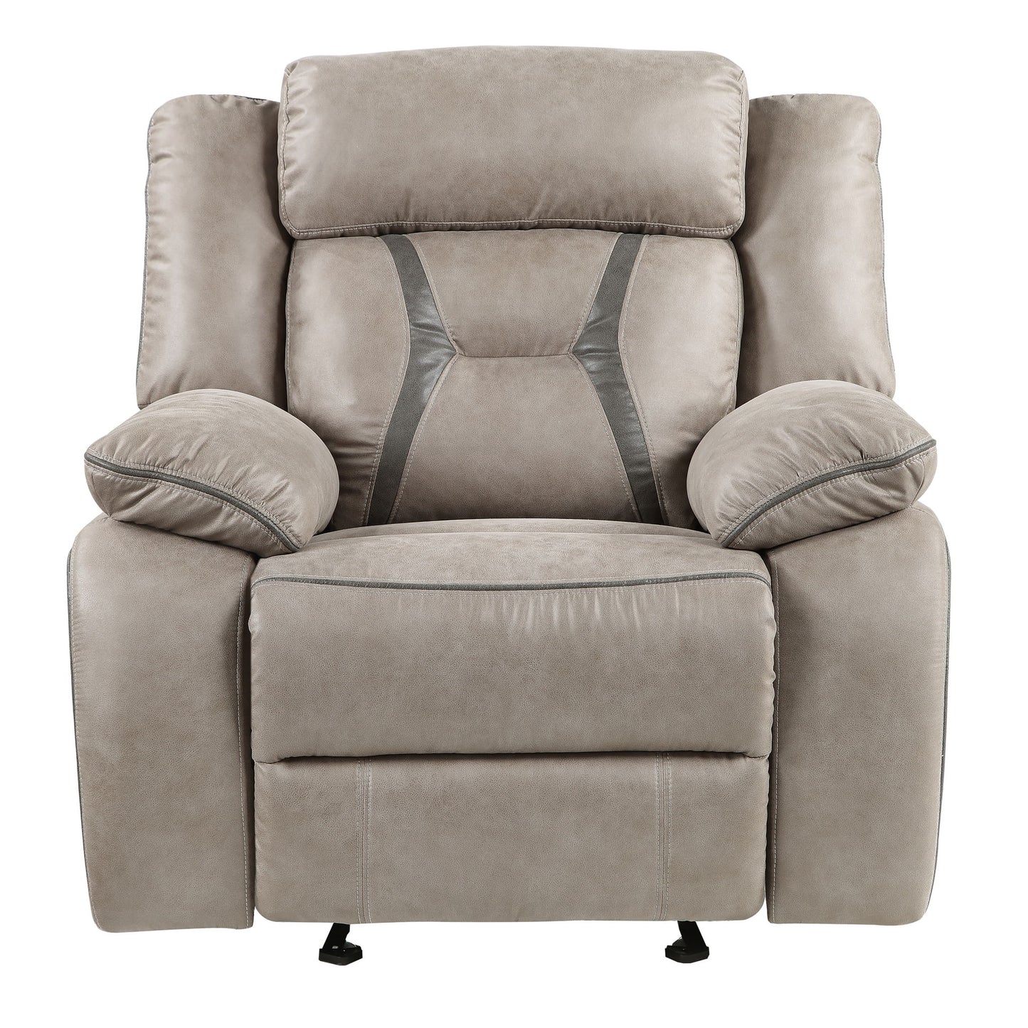 Tyson - Glider Recliner - Pearl Silver - Hornell Furniture Outlet