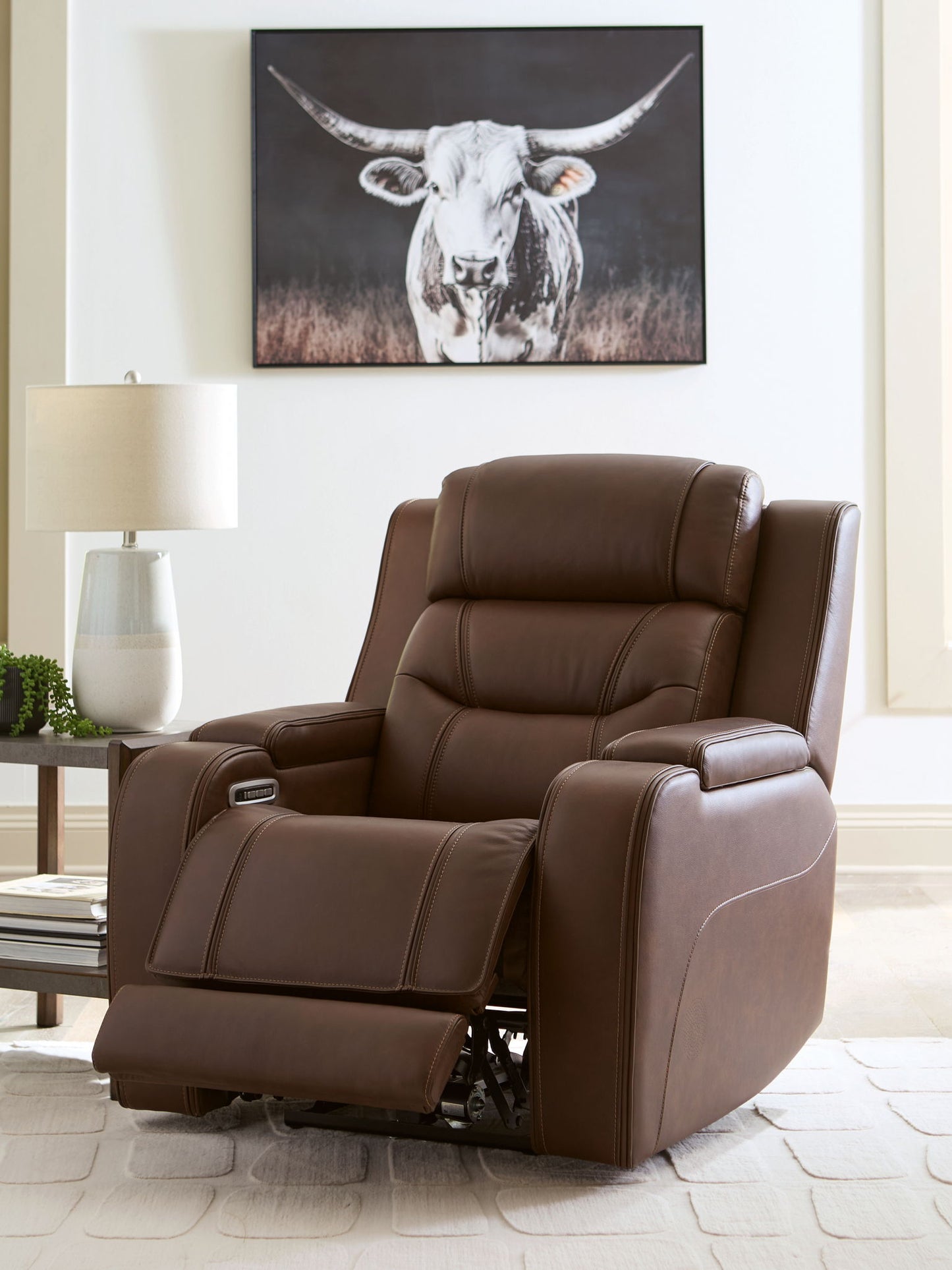 Knightington - Power Recliner With Audio Seating - Hornell Furniture Outlet