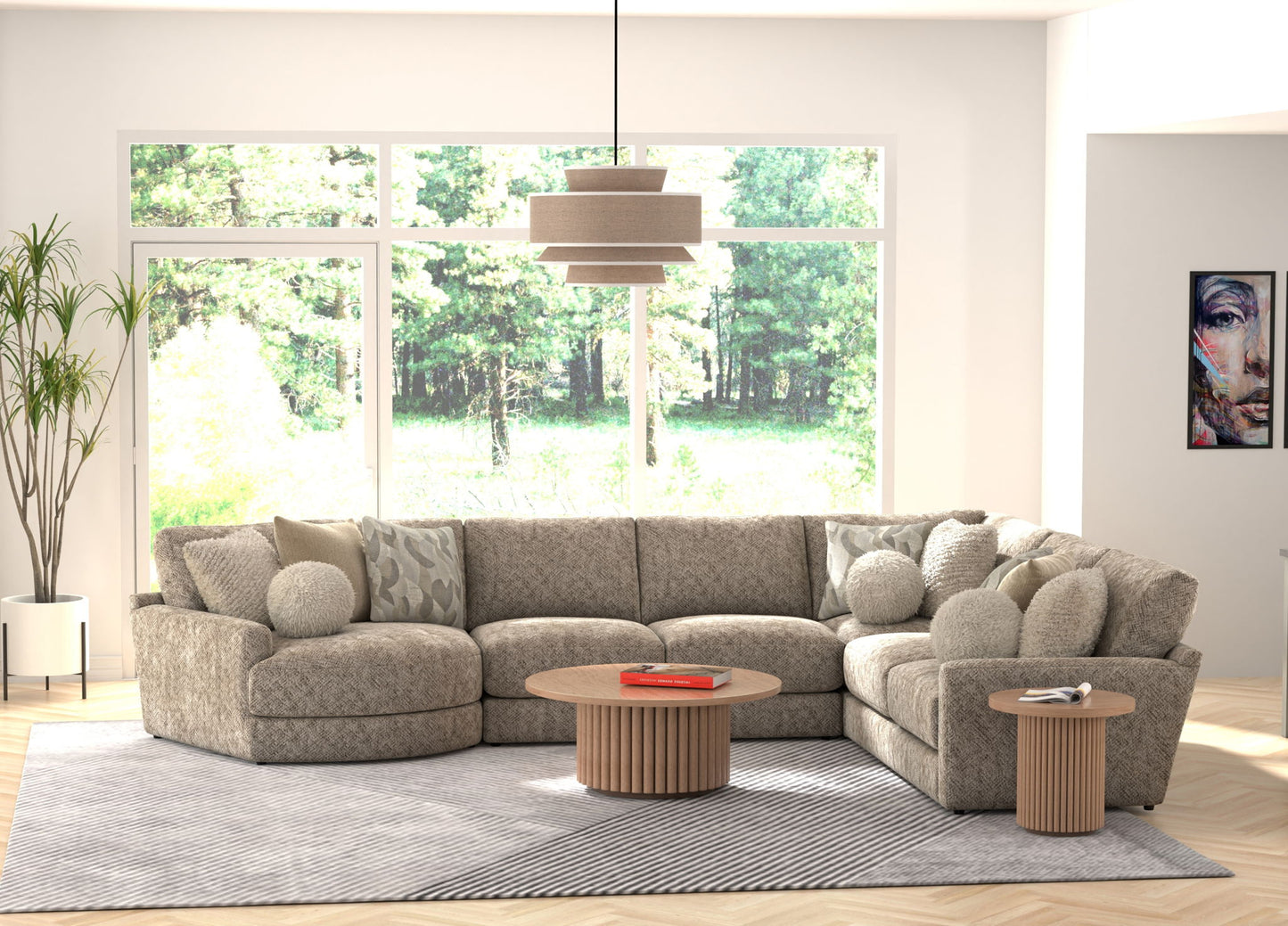 Turner - Sectional - Hornell Furniture Outlet