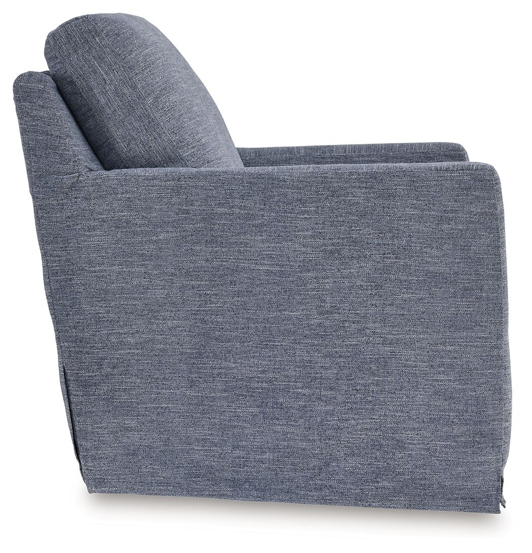 Nenana Next - gen Nuvella - Swivel Glider Accent Chair - Hornell Furniture Outlet