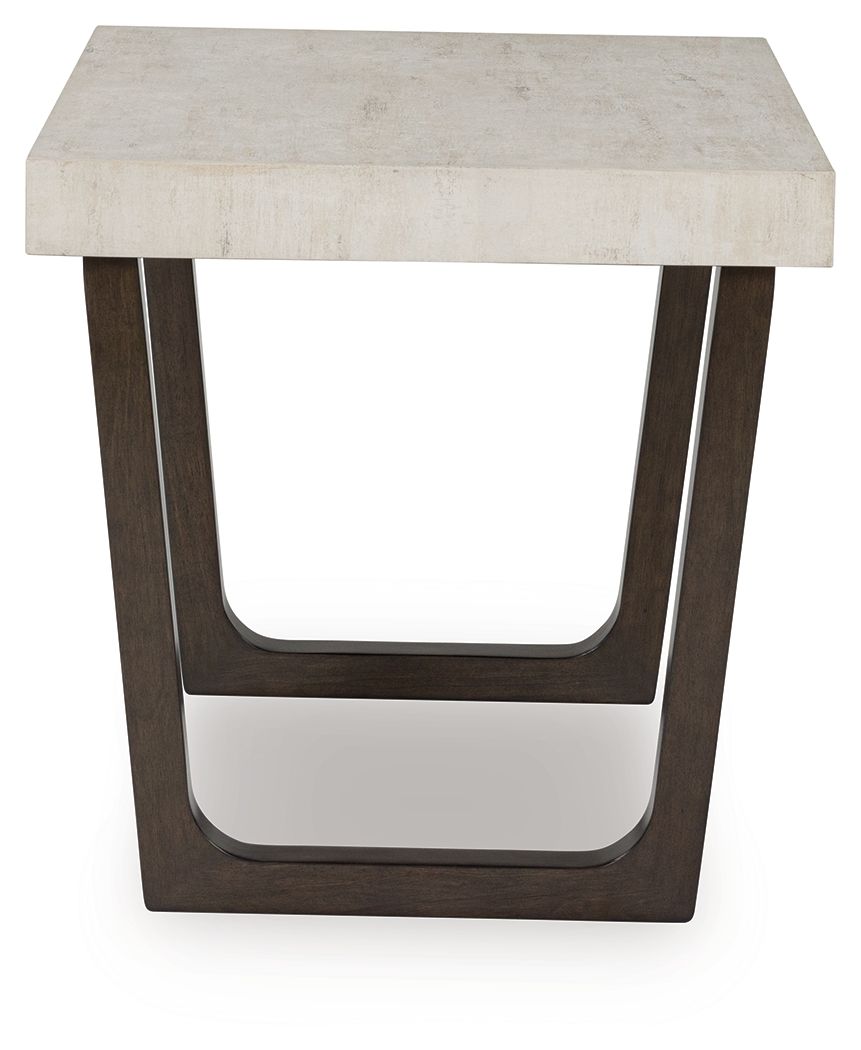 Westenfort - Espresso / Gray - Occasional Table Set (Set of 2) - Hornell Furniture Outlet