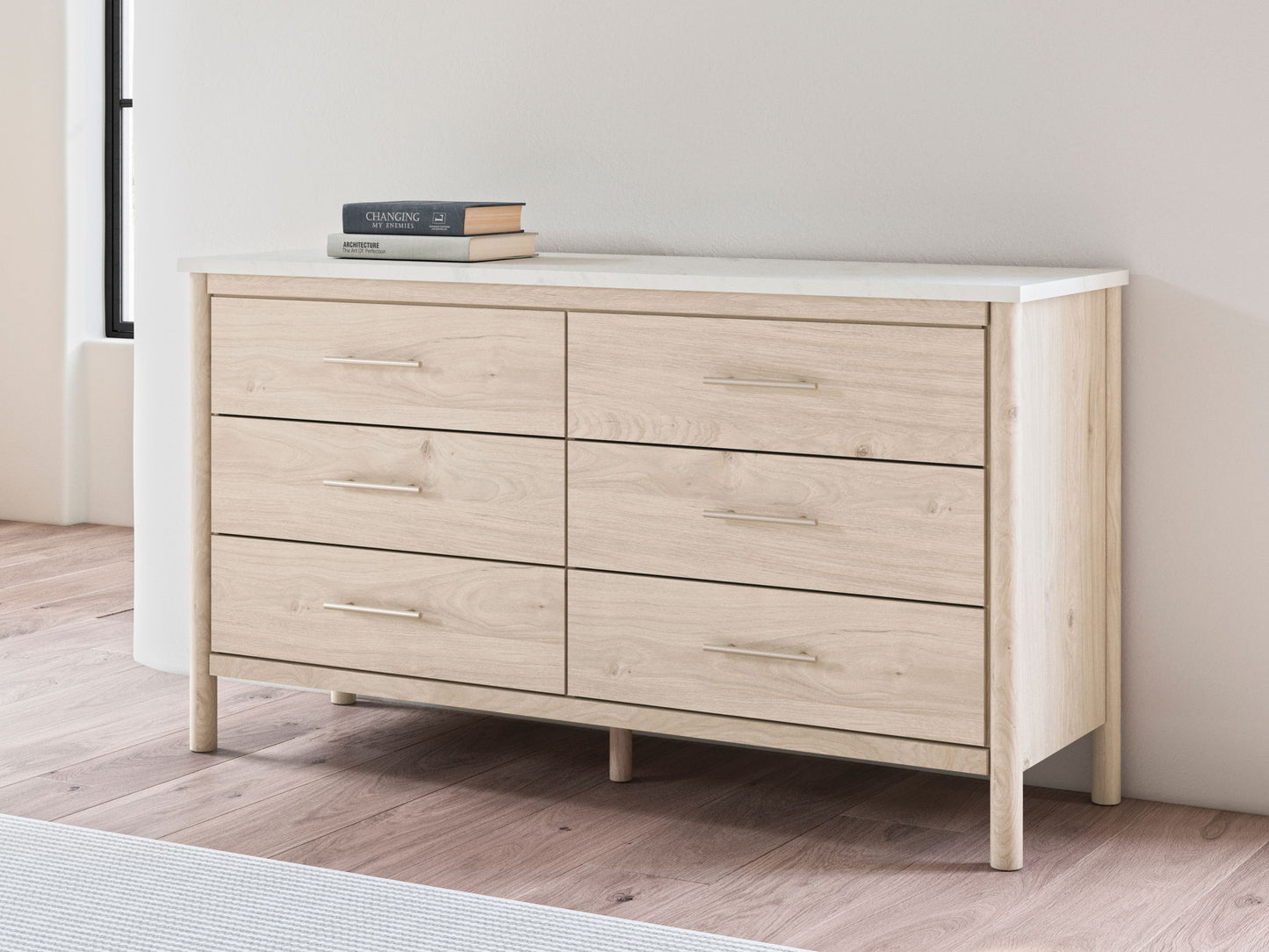 Cadmori - Six Drawer Dresser - Hornell Furniture Outlet