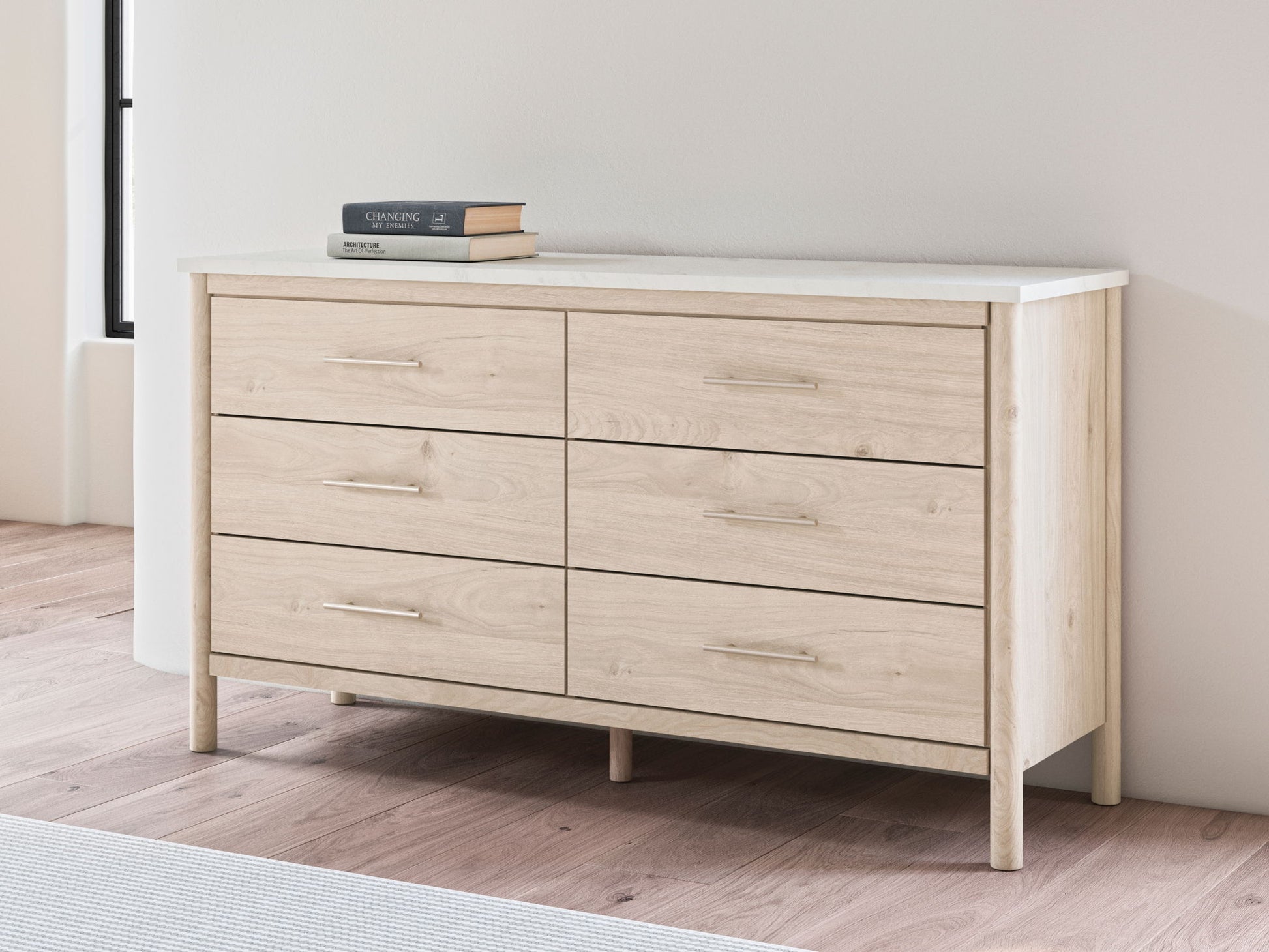 Cadmori - Six Drawer Dresser - Hornell Furniture Outlet