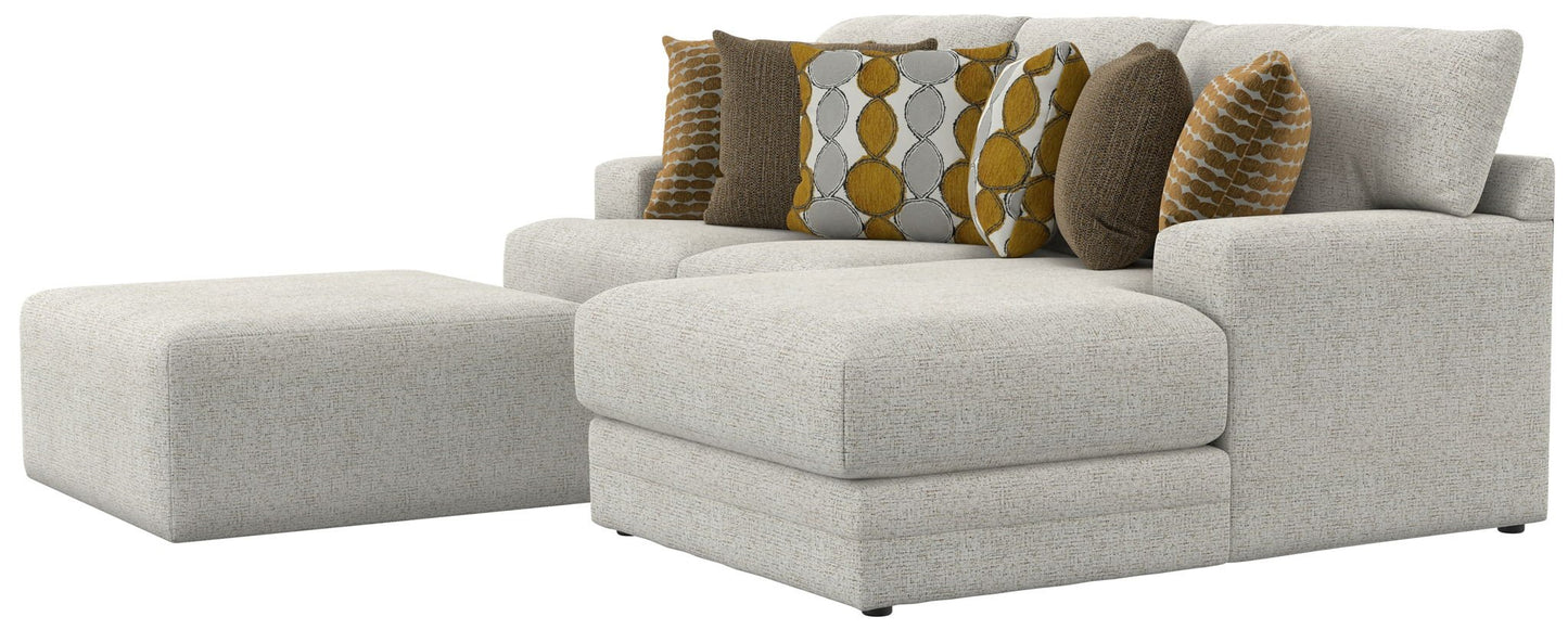 Tori - Sectional With Comfort Coil Seating, Cocktail Ottoman And Accent Pillows Included - Hornell Furniture Outlet