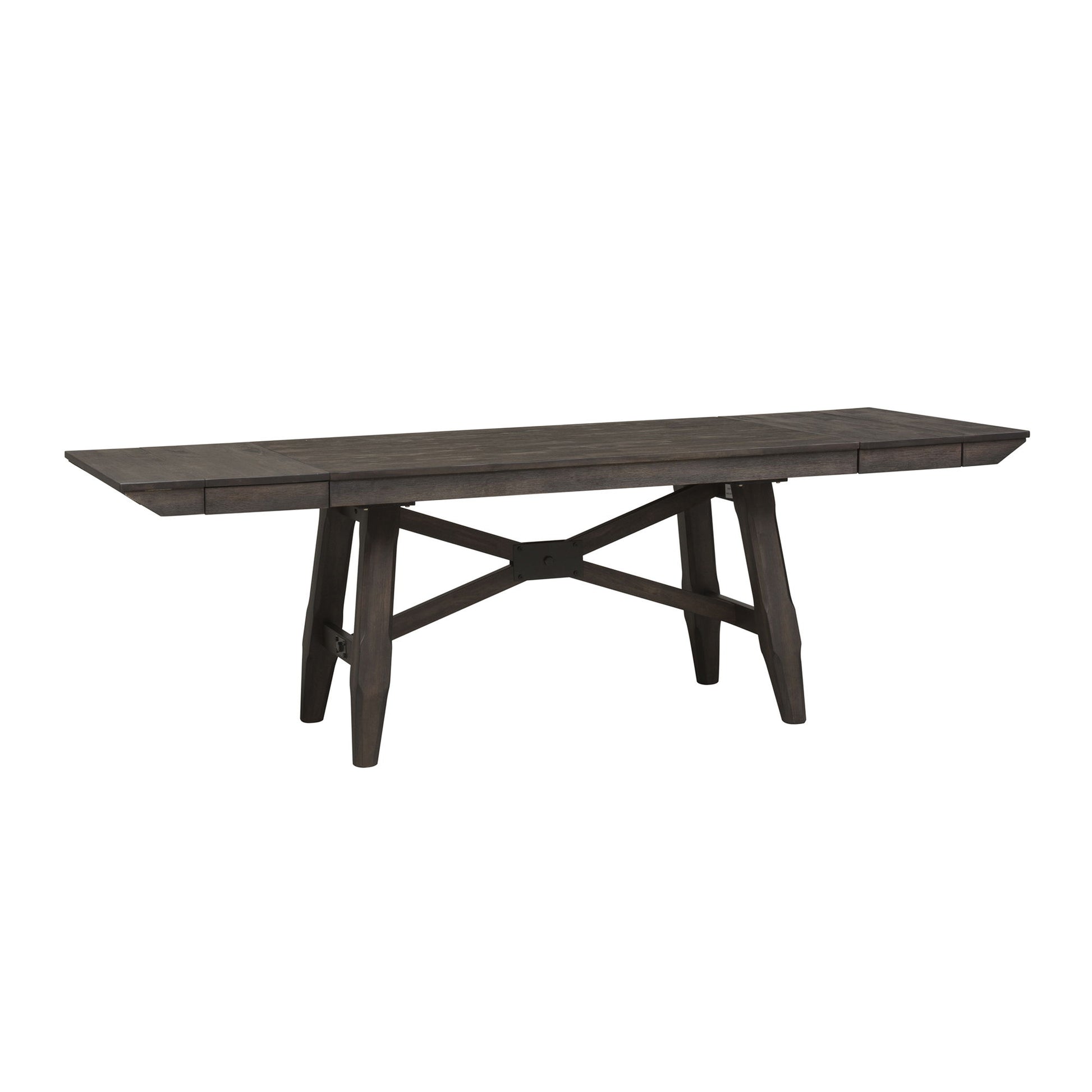 Double Bridge - Trestle Table Set - Hornell Furniture Outlet