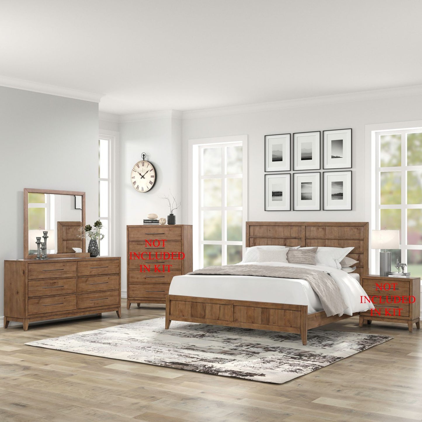 Shaker Lakes - Panel Bedroom Set - Hornell Furniture Outlet