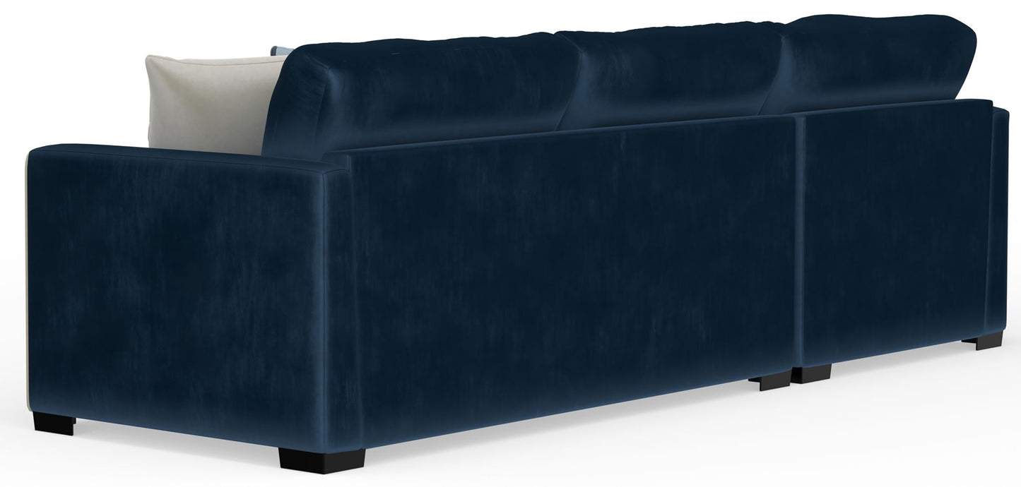 Jetson - Sectional With Comfort Coil Seat Cushions And Included Accent Pillows - Hornell Furniture Outlet
