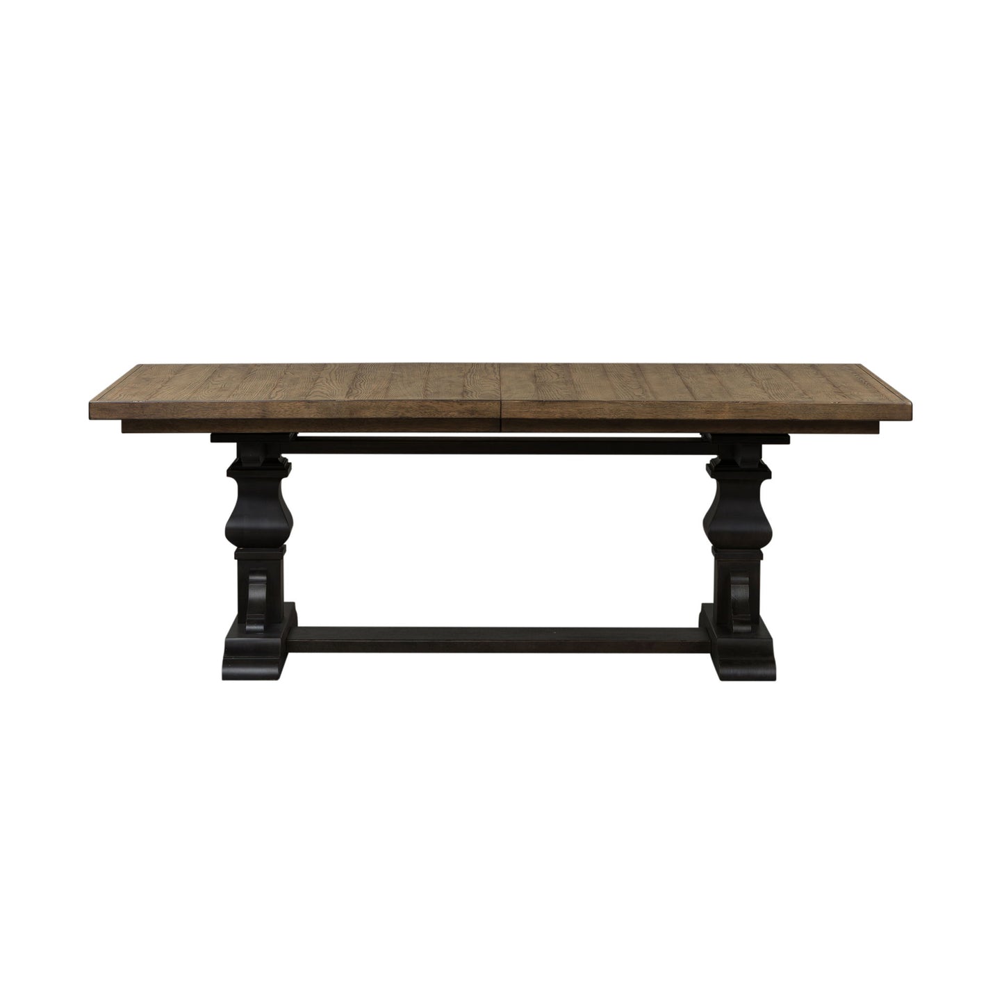 Harvest Home - Trestle Table - Black - Hornell Furniture Outlet
