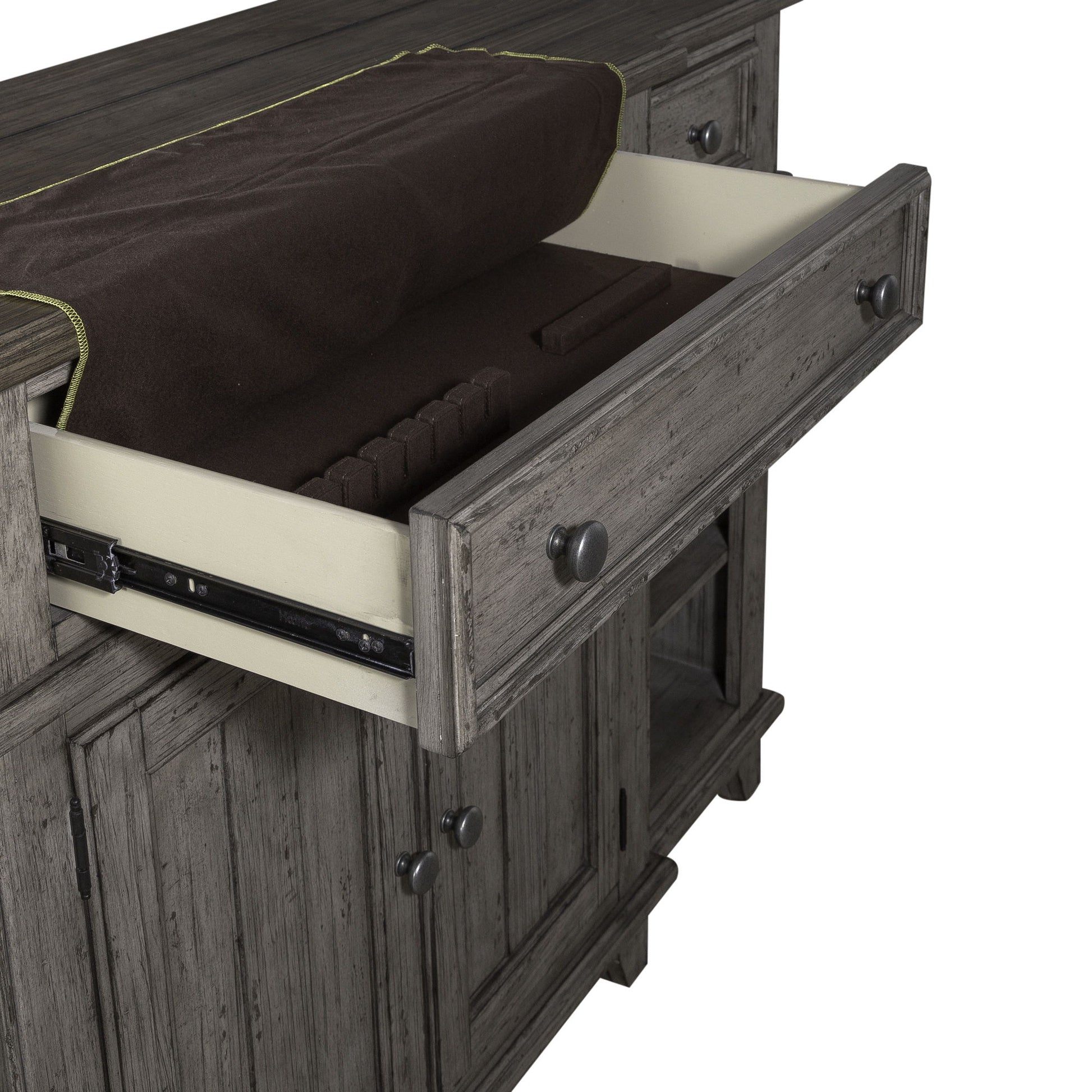 River Place - Breakfront Server - Hornell Furniture Outlet
