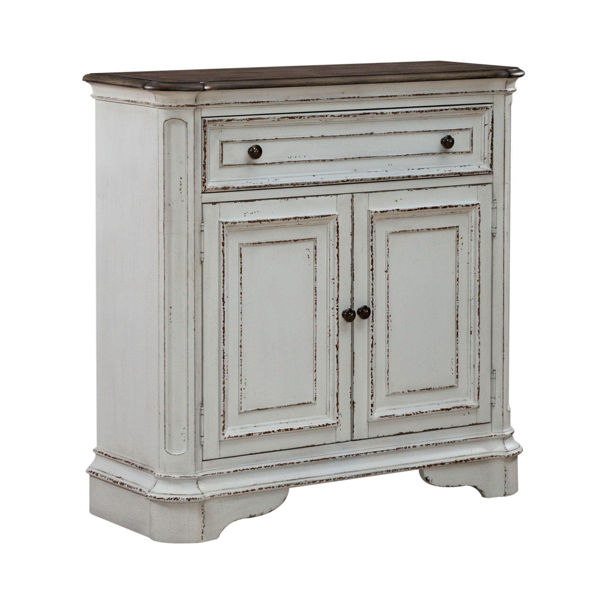 Magnolia Manor - Accent Cabinet - White - Hornell Furniture Outlet