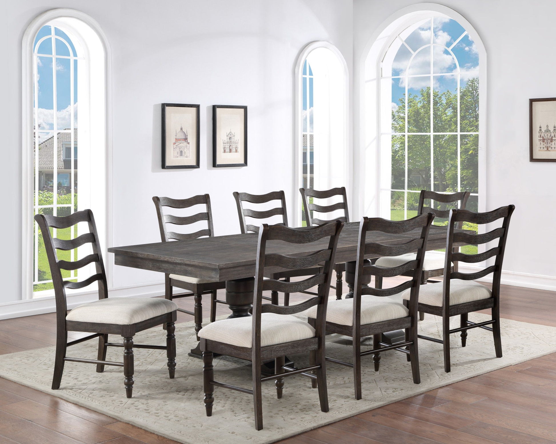Hutchins - Dining Set - Hornell Furniture Outlet