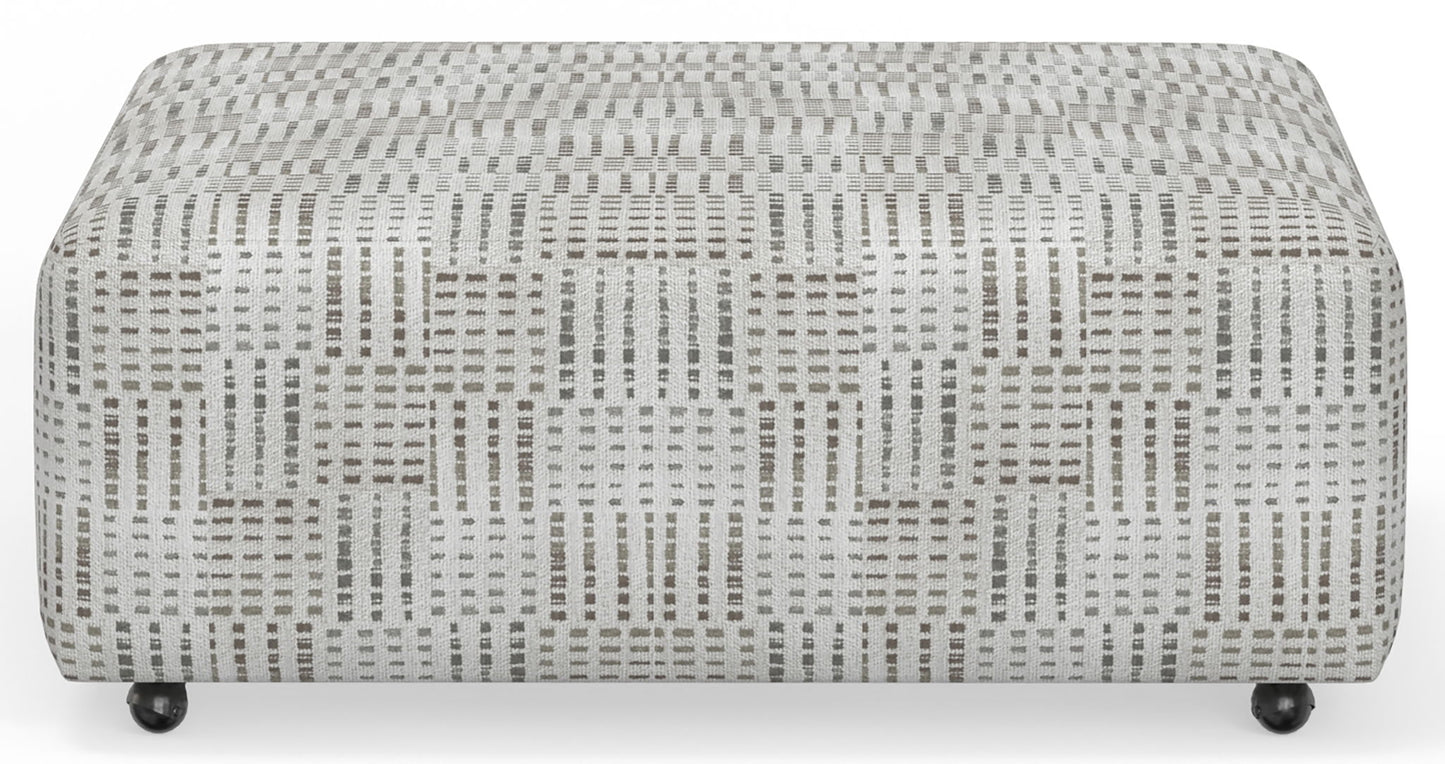 Kellen - Castered Cocktail Ottoman - Hornell Furniture Outlet