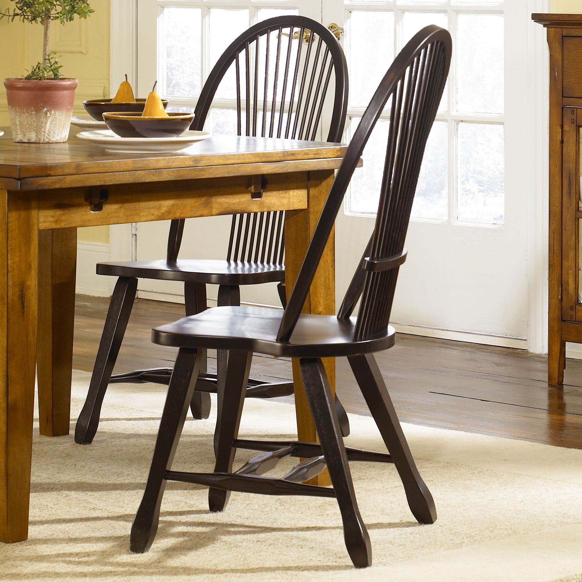 Treasures - Sheaf Back Side Chair - Hornell Furniture Outlet
