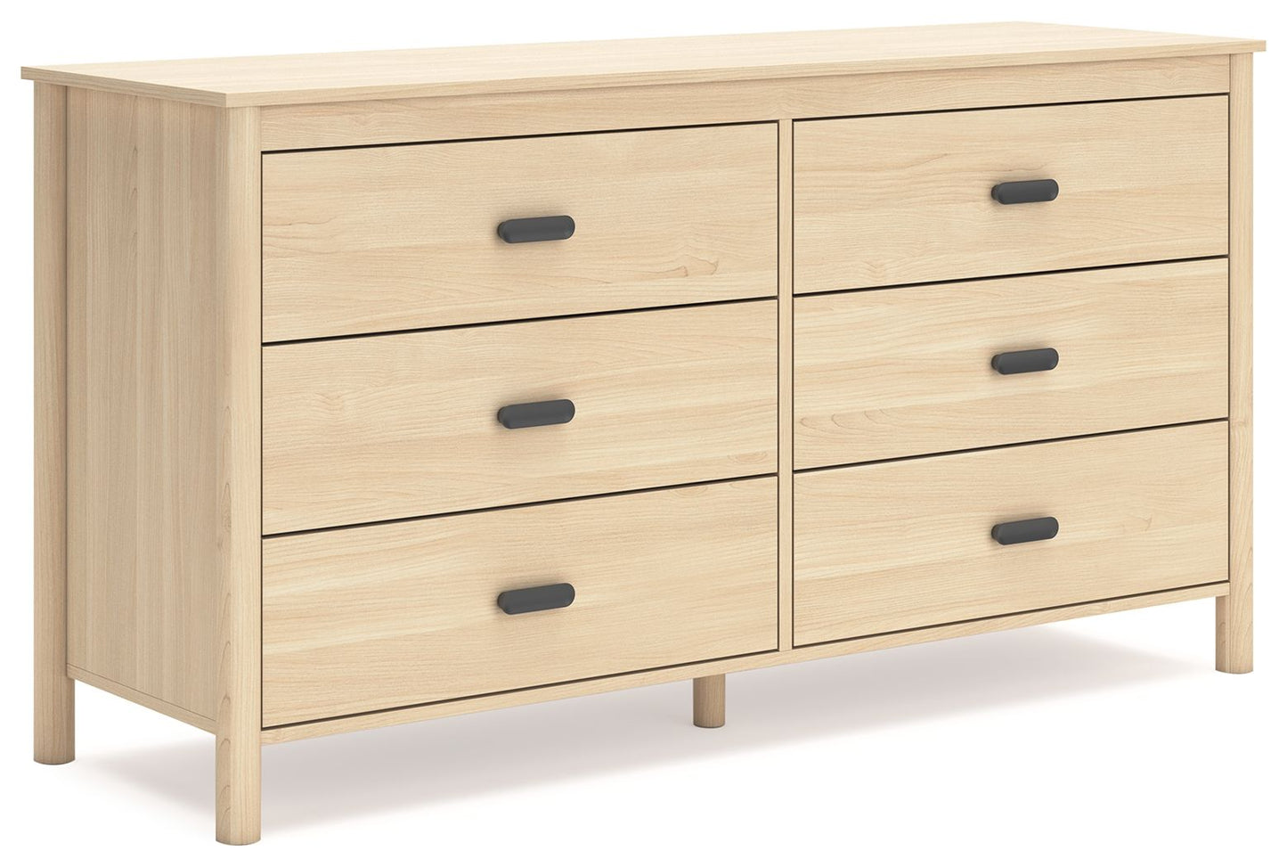 Cabinella - Tan - Six Drawer Dresser - Hornell Furniture Outlet