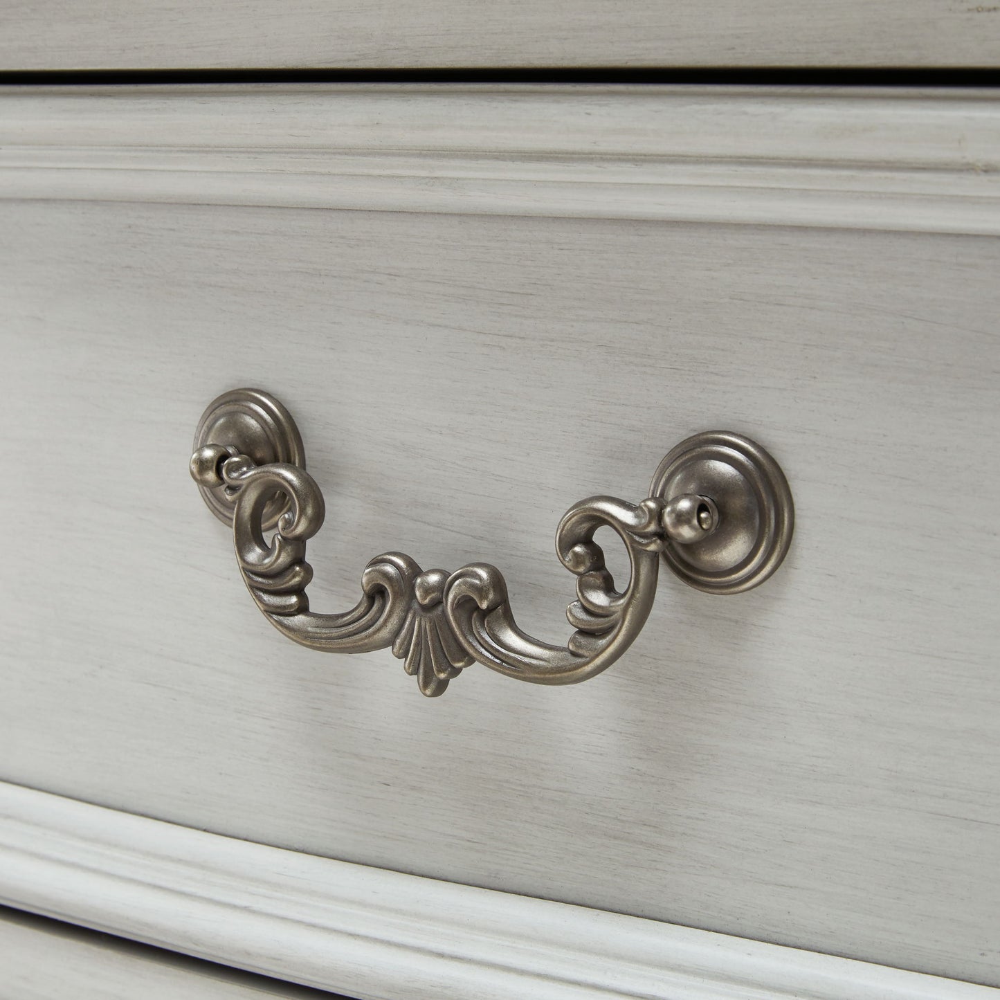 Montelaine - Antique White - Three Drawer Night Stand - Hornell Furniture Outlet