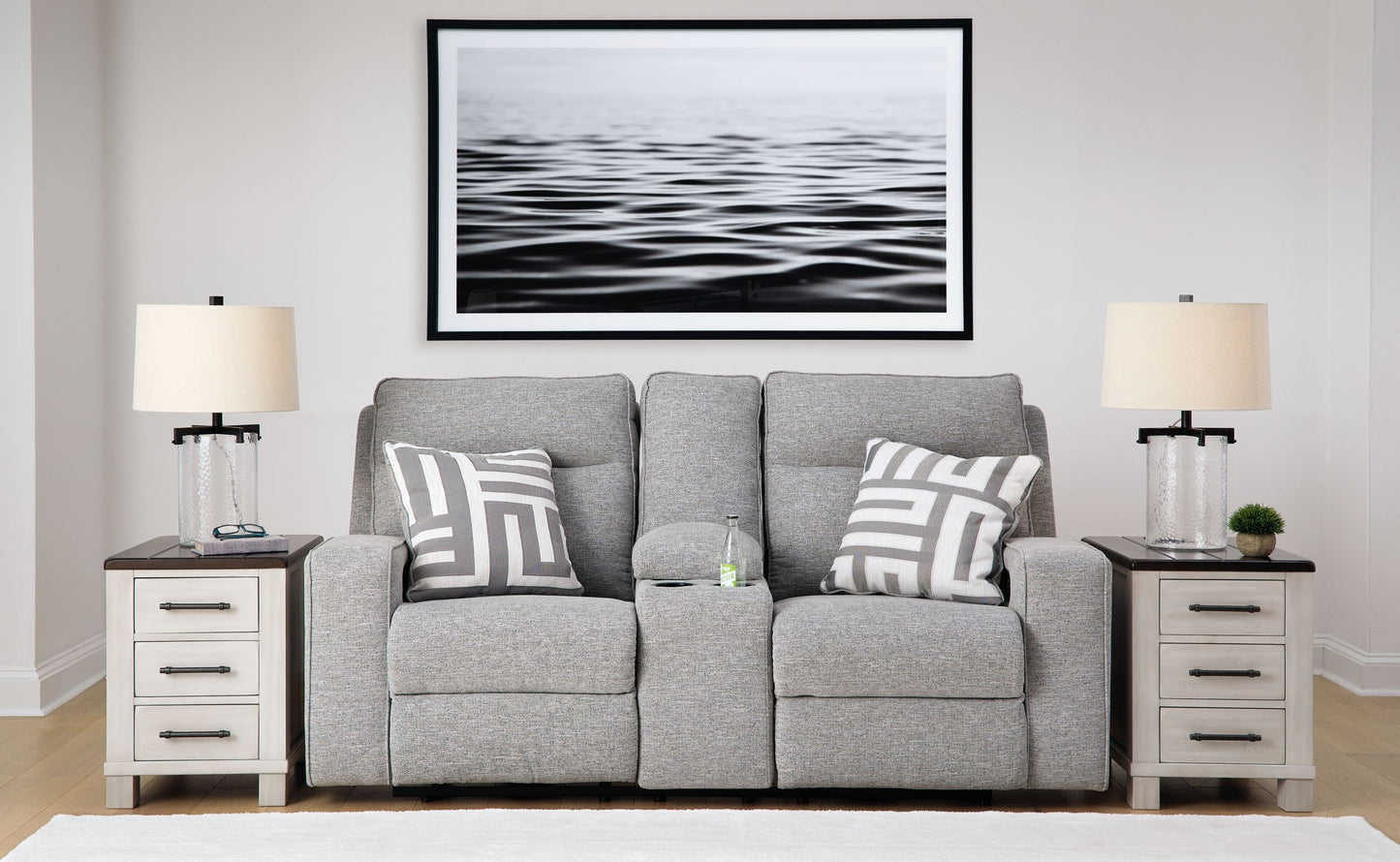 Biscoe - Reclining Living Room Set - Hornell Furniture Outlet