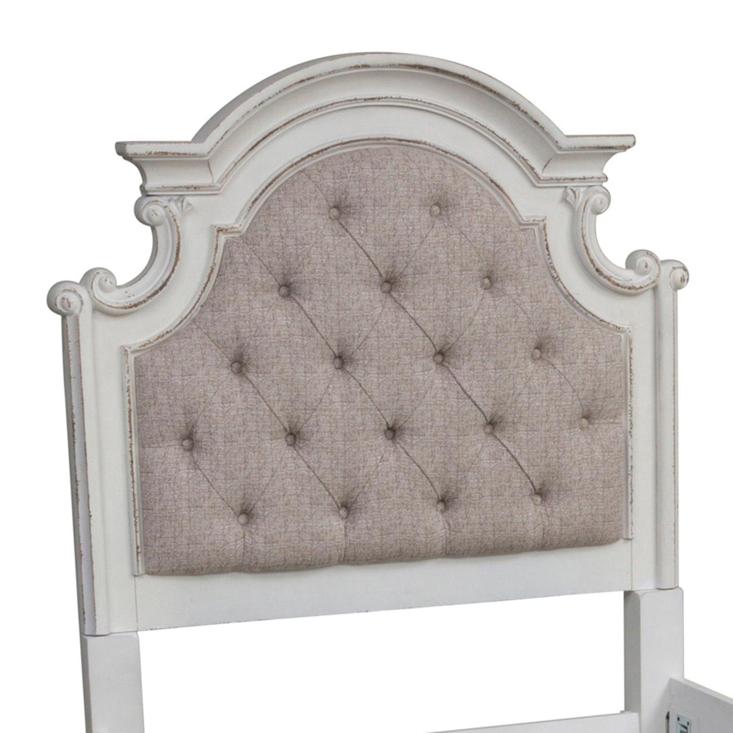 Magnolia Manor - Uph Panel Headboard - Hornell Furniture Outlet