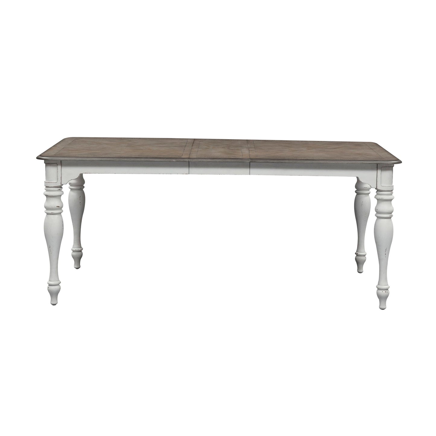 Magnolia Manor - Leg Table - White - Hornell Furniture Outlet