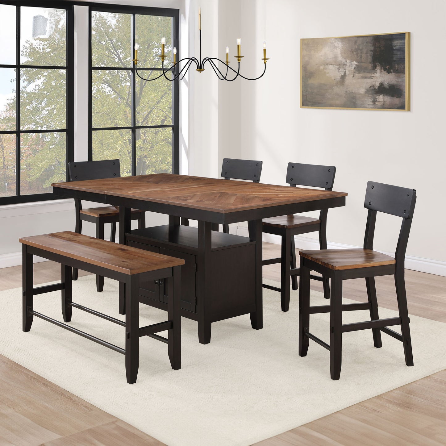 Bermuda - Counter Dining Set - Hornell Furniture Outlet
