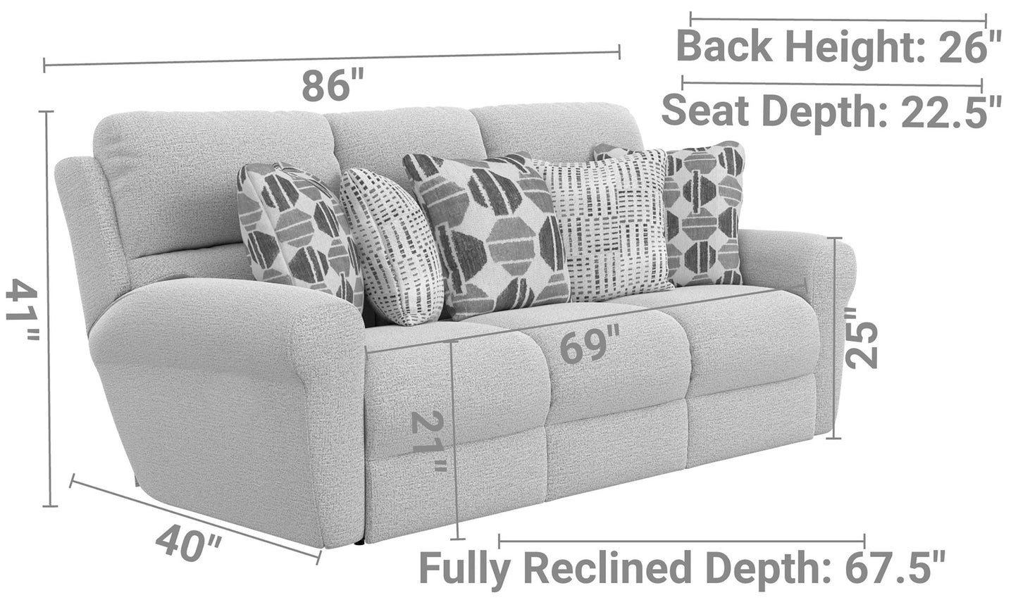 Kellen - Lay Flat Reclining Sofa - Hornell Furniture Outlet