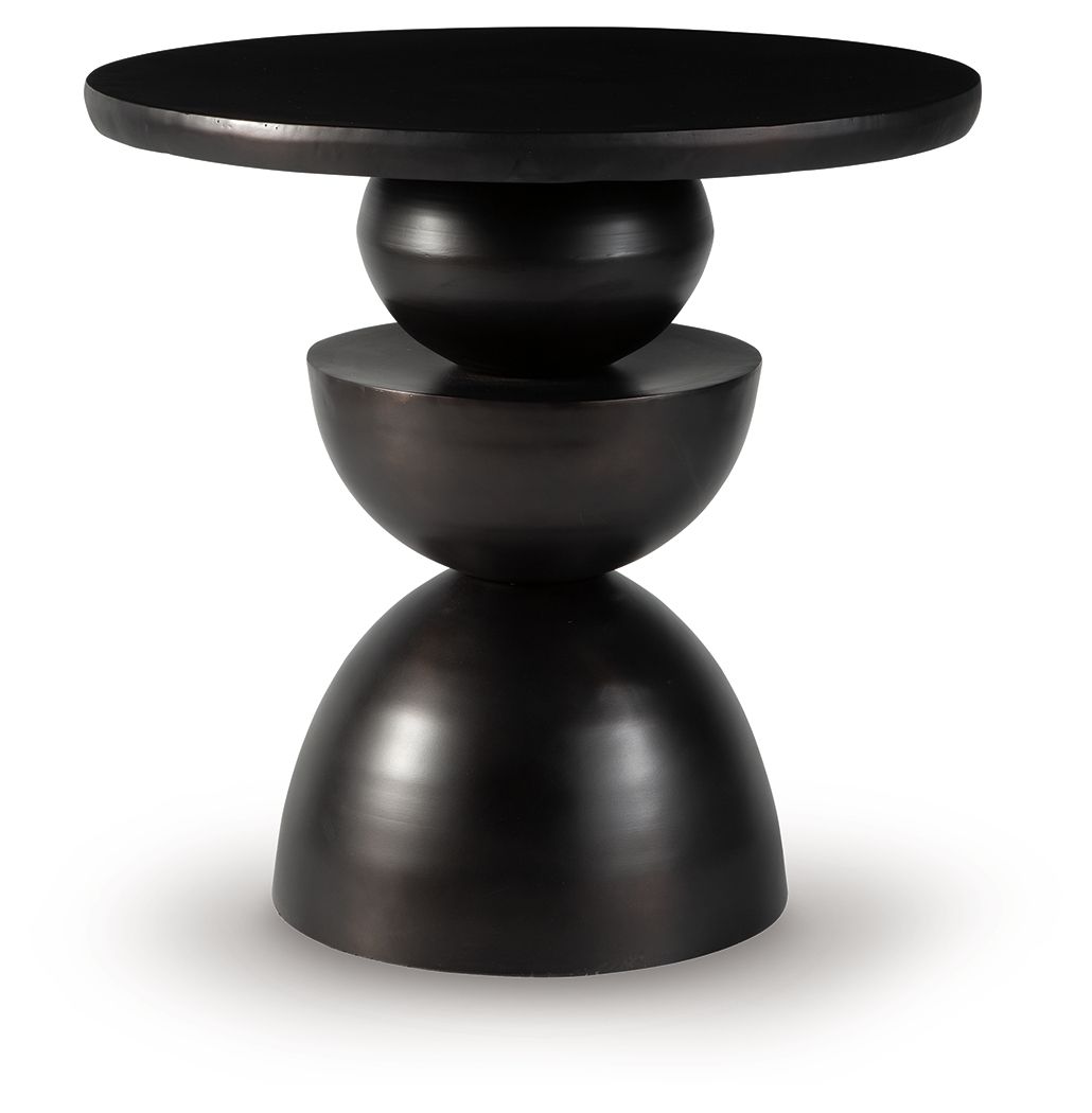 Kurtson - Bronze Finish - Accent Table - Hornell Furniture Outlet