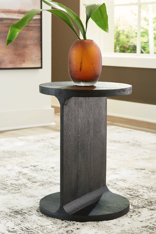 Adderley - Black - Accent Table - Hornell Furniture Outlet