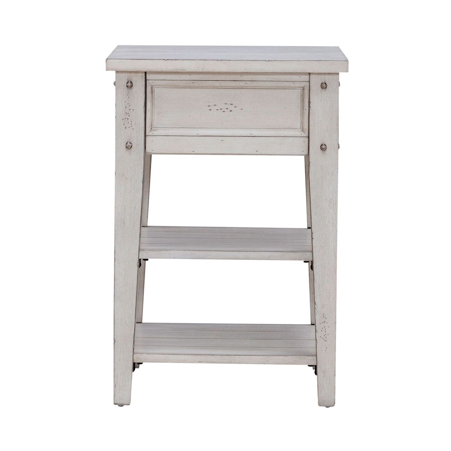 Lake House - Chair Side Table - Hornell Furniture Outlet
