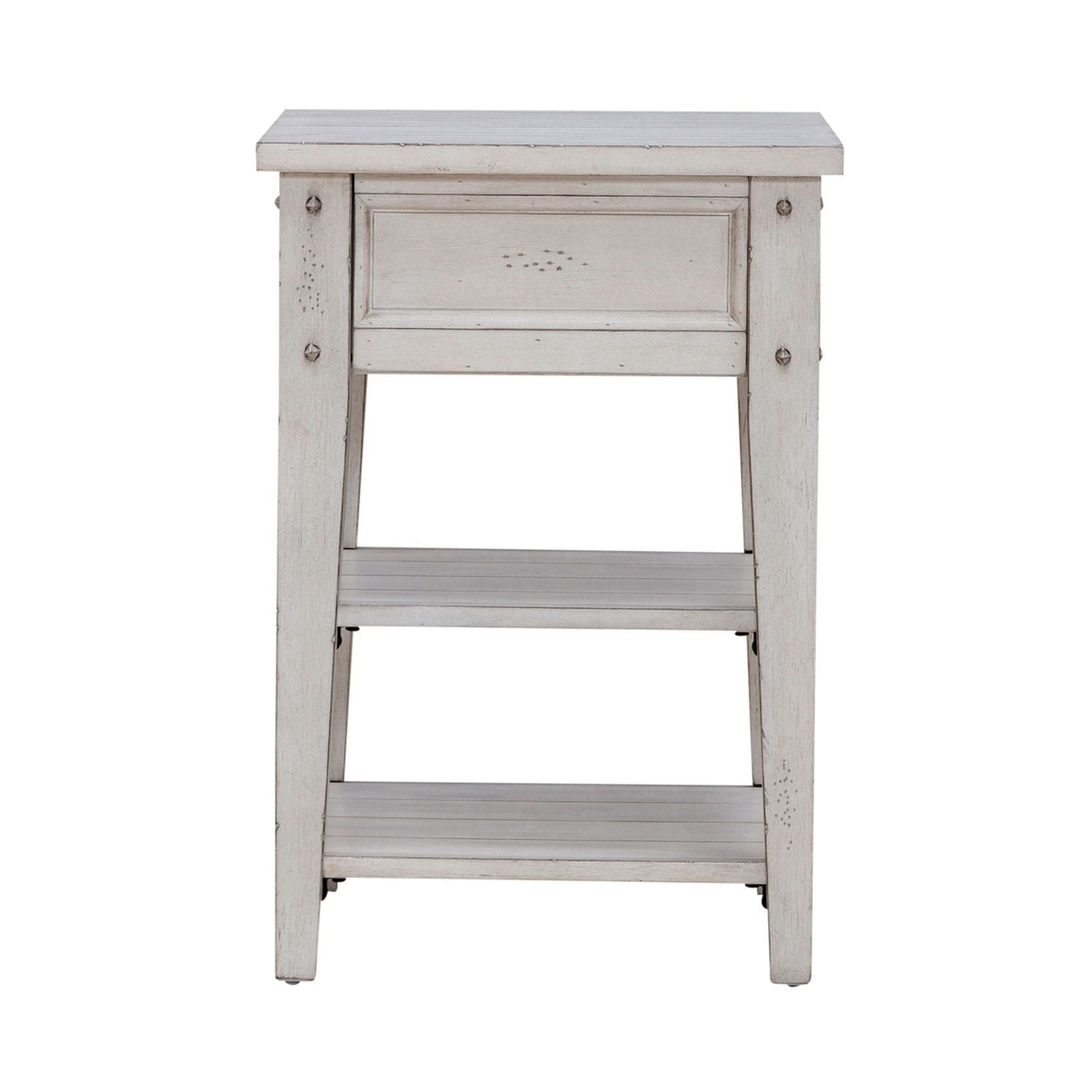 Lake House - Chair Side Table - Hornell Furniture Outlet
