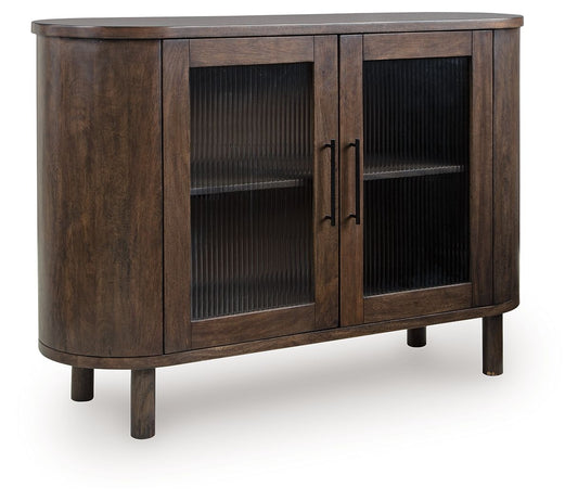 Mayridge - Medium Brown - Accent Cabinet - Hornell Furniture Outlet