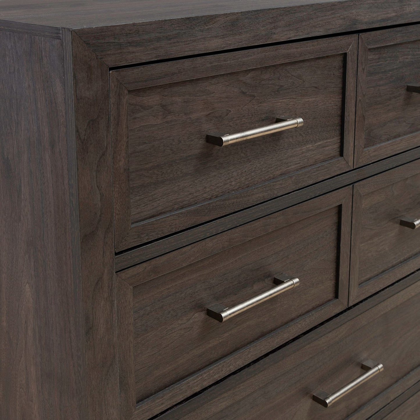 Modern Edge - 5 Drawer Chest - Brown - Hornell Furniture Outlet