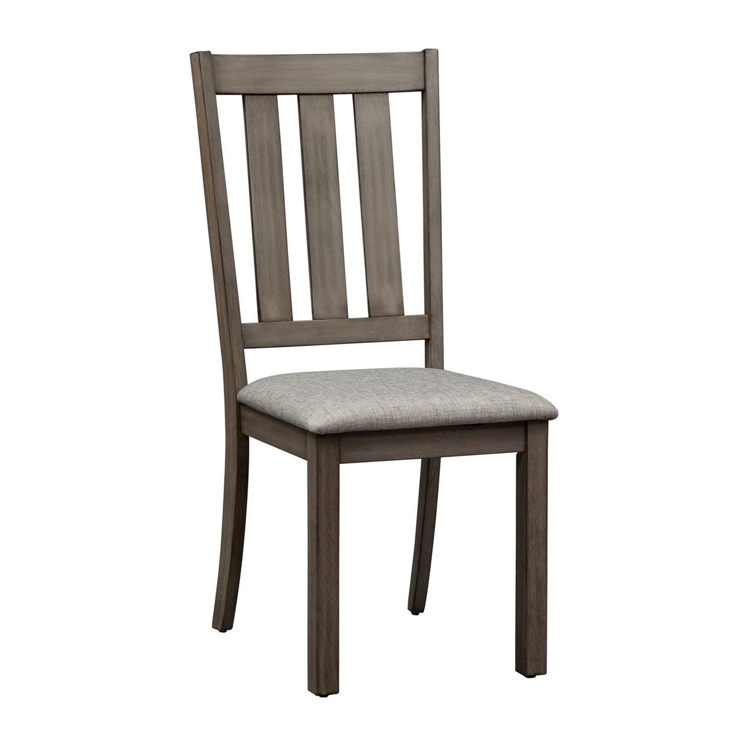 Tanners Creek - Slat Back Side Chair - Dark Gray - Hornell Furniture Outlet