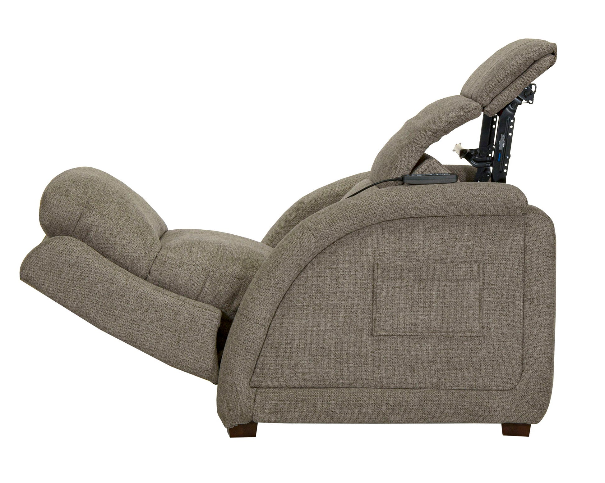 Nirvana - Power Headrest Power Lay Flat Recliner With Lumbar/Dual Motor/Zero Gravity - Hornell Furniture Outlet