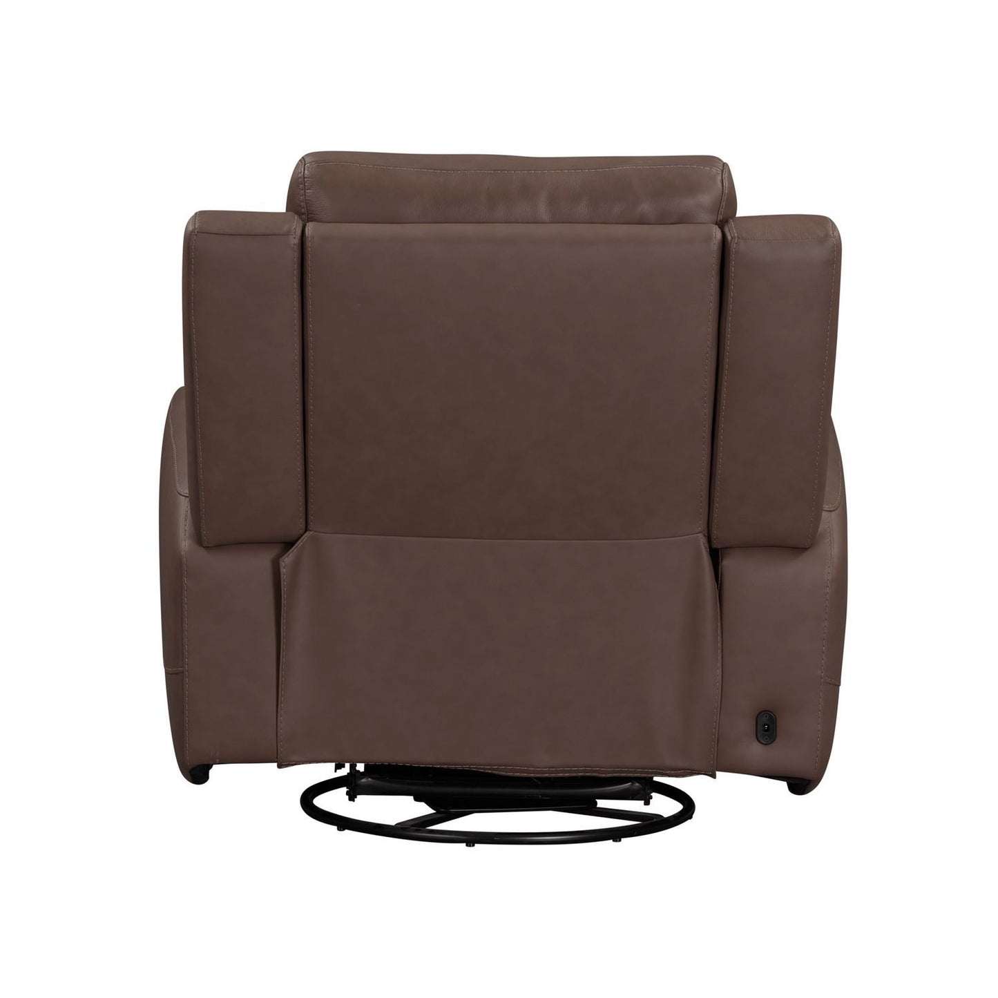Beckham - Swivel Glider Recliner P2 - Brown - Hornell Furniture Outlet