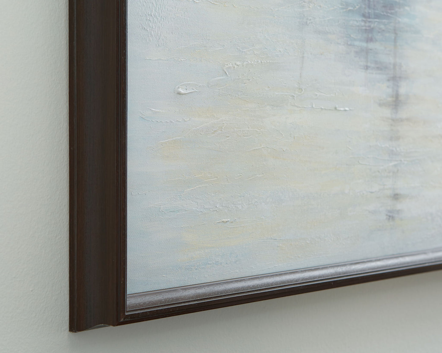Worthney - Blue / White / Brown - Wall Art - Hornell Furniture Outlet