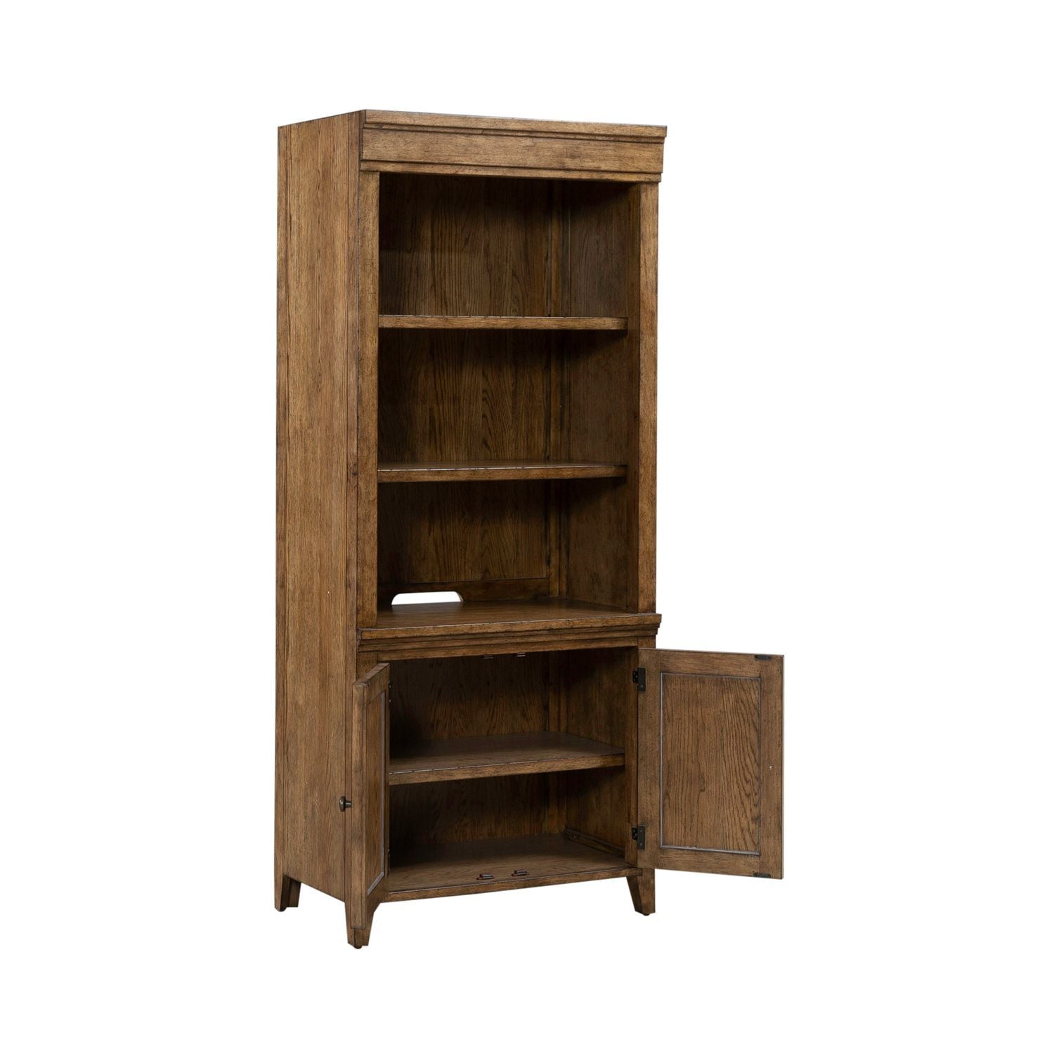 Carolina Park - Bunching Bookcase - Brown - Hornell Furniture Outlet