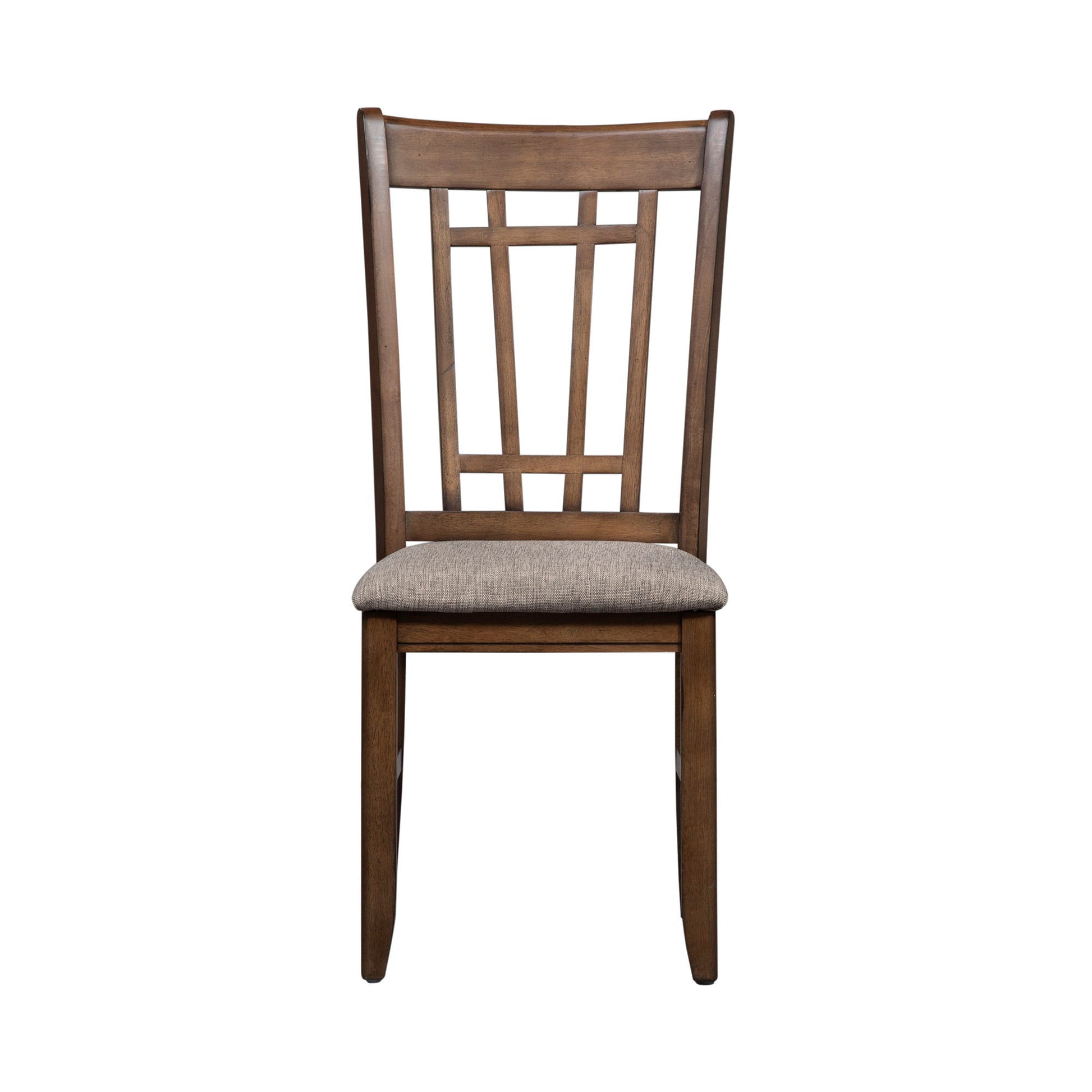 Santa Rosa - Lattice Back Side Chair - Light Brown - Hornell Furniture Outlet