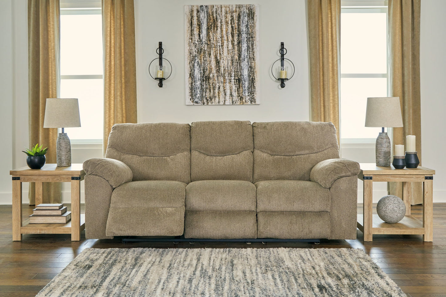 Alphons - Reclining Sofa - Hornell Furniture Outlet