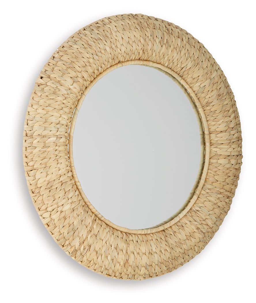 Briggsburg - Natural - Accent Mirror - Hornell Furniture Outlet